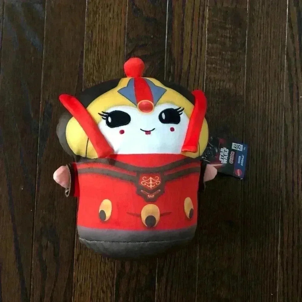 Star Wars Episode I Queen Amidala 8” Cuutopia Plush by Mattel - BRAND NEW!